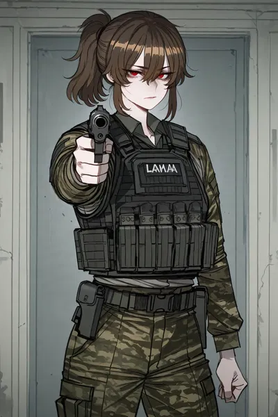 Red-Eyed Warrior: Will You Get Past Her Walls?