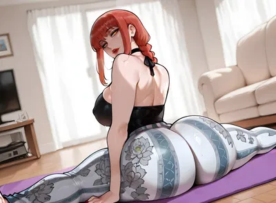Makima — your enigmatic, terrifyingly calm yoga instructor. She saved your life once (or did she almost end it?),