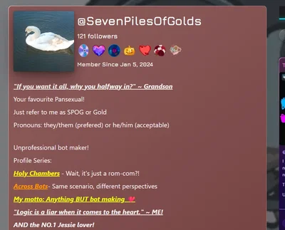 GO FOLLOW SEVENPILESOFGOLD
