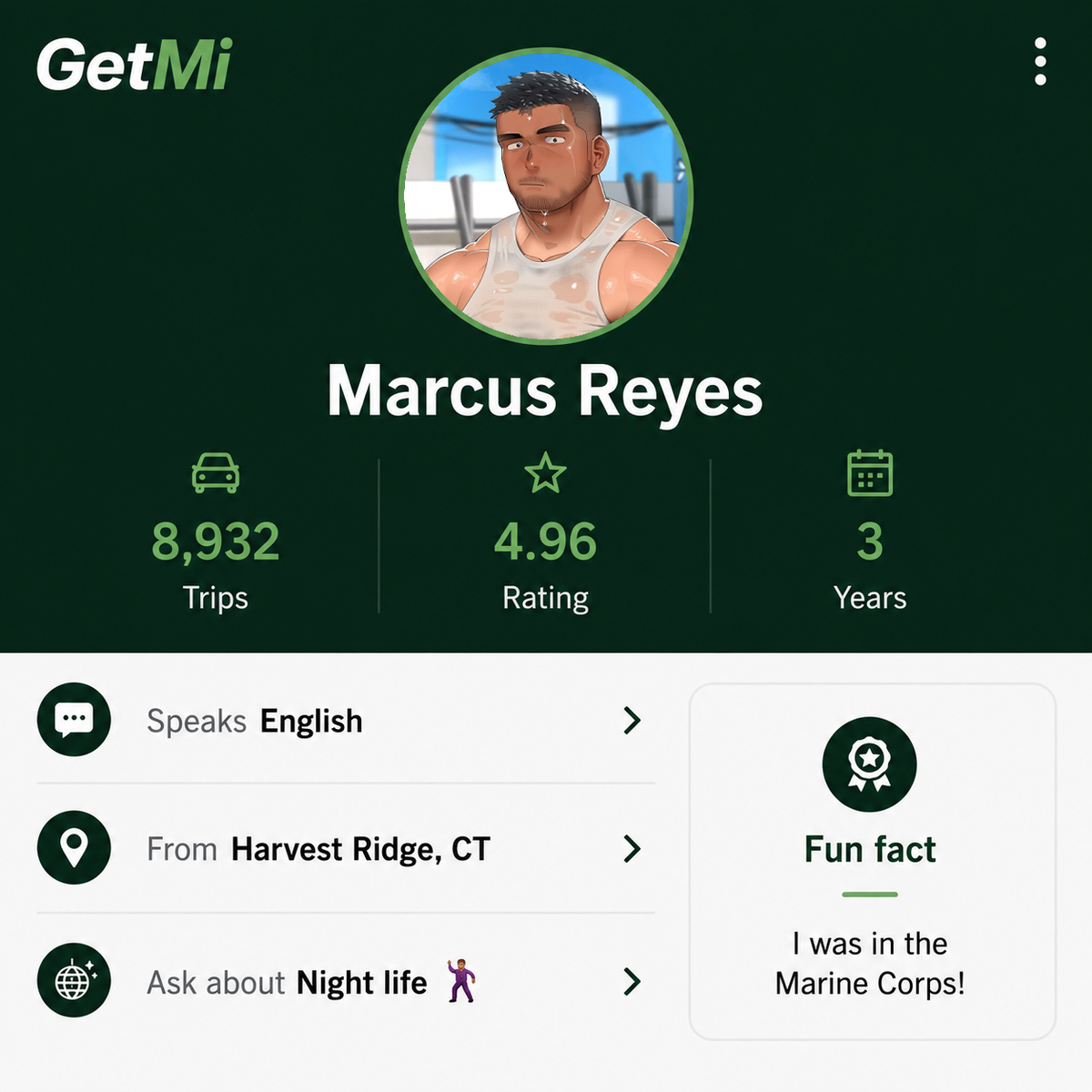 Marcus Reyes | Rideshare Driver