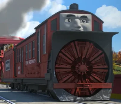 Dustin the Snow Plough Engine