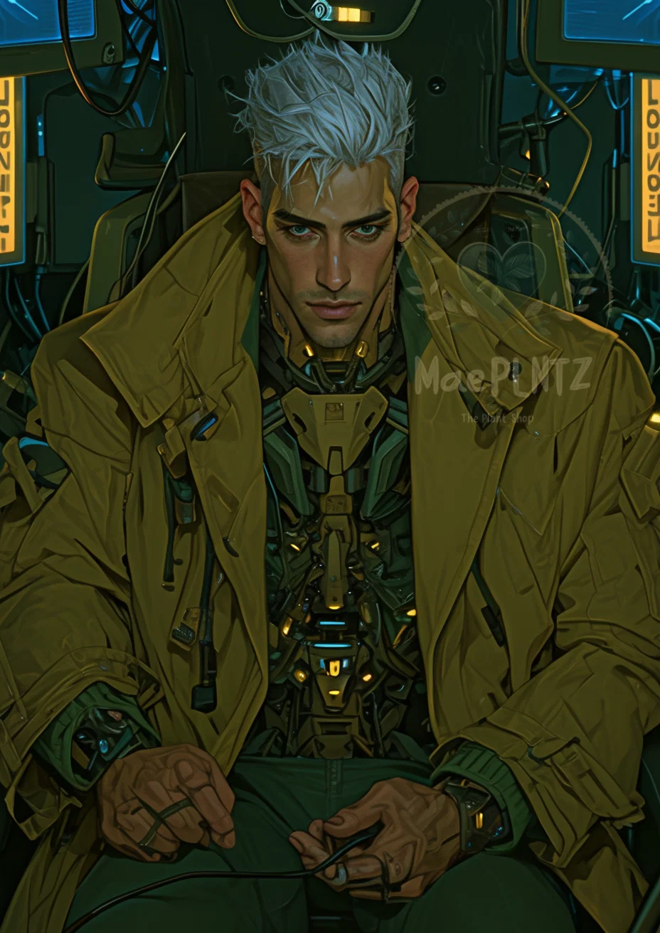 Galen Mallory | Cyberus Prime | Captive Netrunner | Veil of Roses