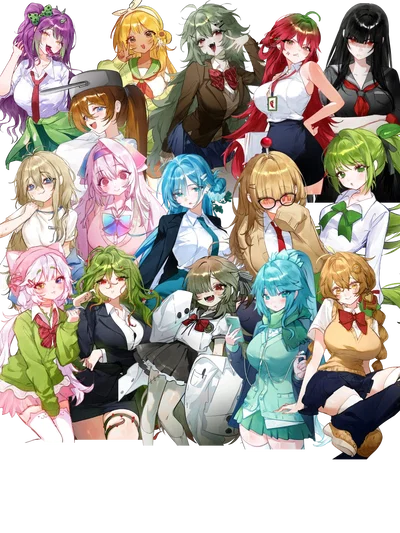 PVZ Girls | Your New School Is Full of PVZ Girls 