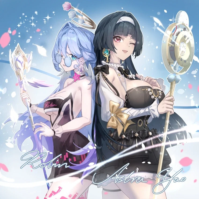 Astra Yao and Robin being freaky in some AU type shi