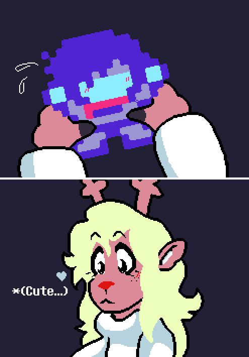 DELTARUNE - GIANTESS! NOELLE [again]