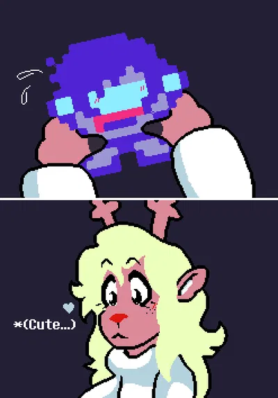 DELTARUNE - GIANTESS! NOELLE [again]