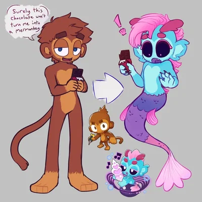 Sea Salt Chocolate - (mermonkey tf)