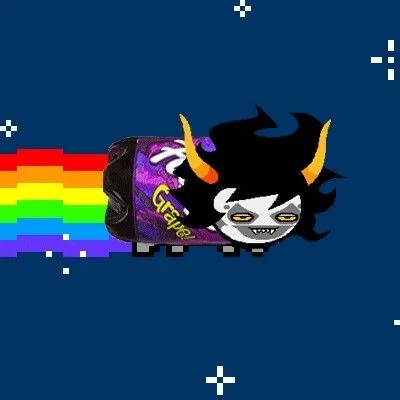 Gamzee but he's a brainrotted lil shit