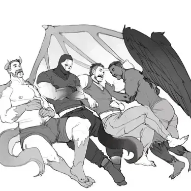 POLY | TF141 + Nikolai | Monster AU