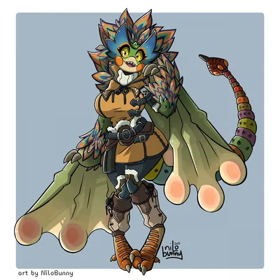 Anthro Pukei Pukei TF
