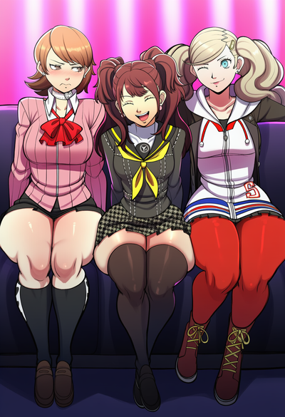 The Lovers Trio - Yukari, Rise and Ann