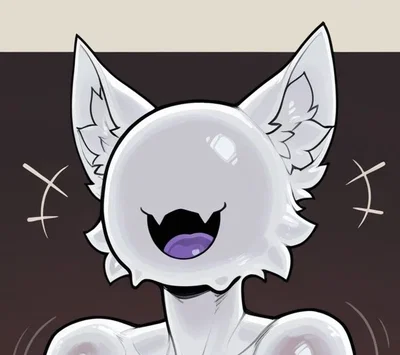 White Slime Cat - Lucy