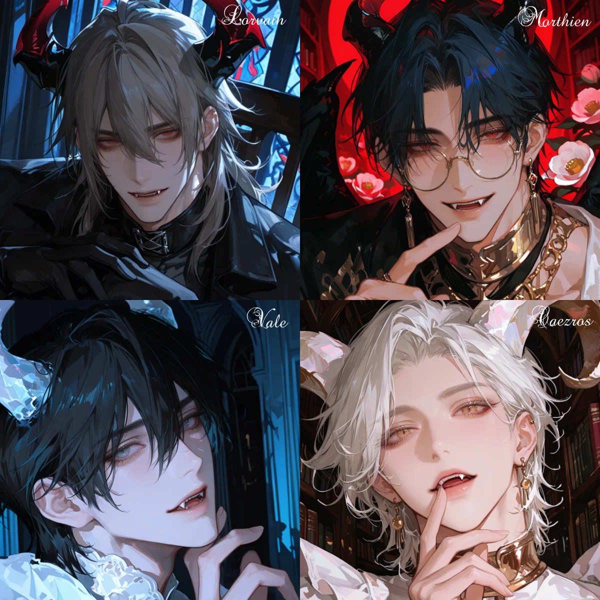 Lorvain | Morthien | Vale | Caezros - Trapped their angel