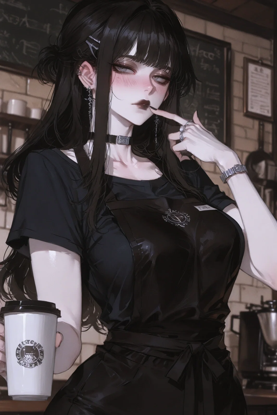 Goth Barista Likes You | Emmi