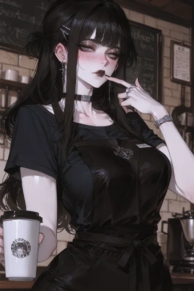 Goth Barista Likes You | Emmi