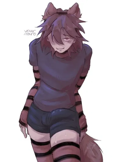 Haru became naughty
