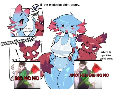 Artificer [your wife cause why not-w-] eat something Rivulet give her and now her breasts are huge and she is mad