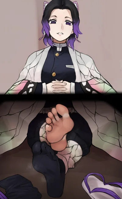 Shinobu Kocho ||  Footjob