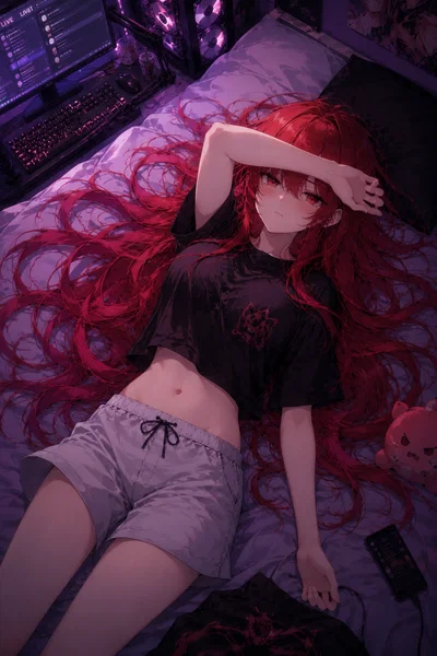 Your streamer roommate looks tired
