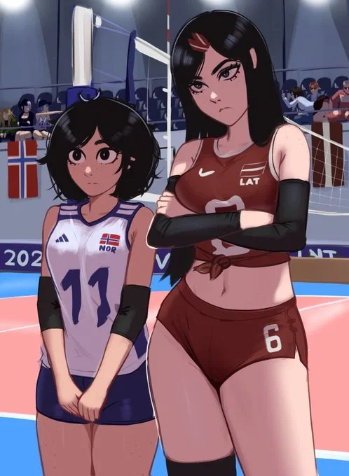 Volleyball Game.