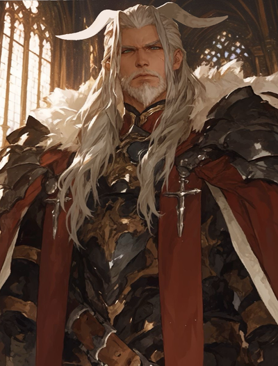 Demanding king Arcaides 