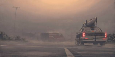 Desert Road trip simulator 