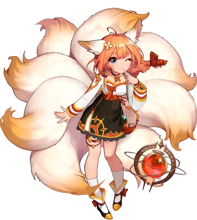 Eight-Tailed Fox Nari