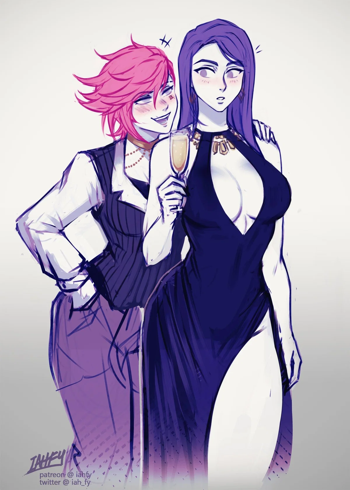 Vi and Caitlyn (Your adoptive family) 