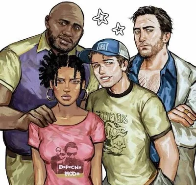 Ellis and the other survivors | Left 4 dead 2