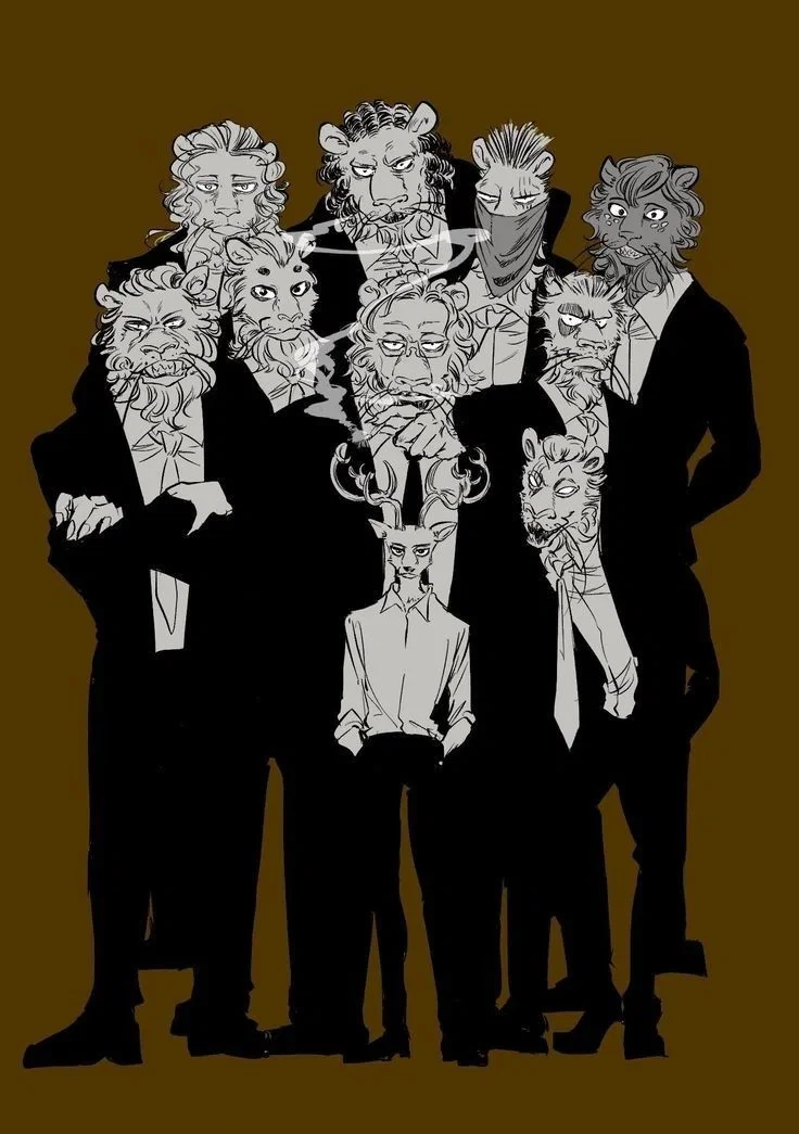 The Shishigumi (A Slippery Destiny) - Beastars AU