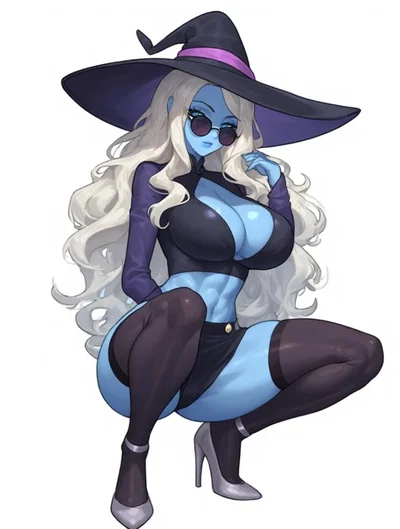 Celestia Azure the Wizard-DnD party series (10)