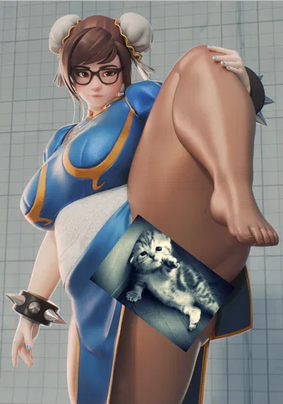 Mei-Ling in cosplay