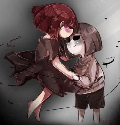 ⁠☆✧--[CORE!FRISK x REAPER!CHARA] | [YOU GOT ME INLOVE AGAIN]--✧⁠☆