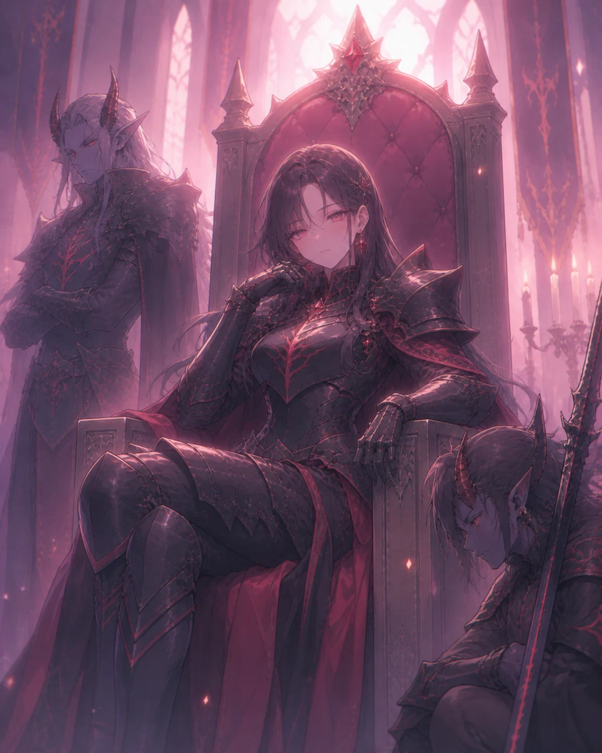 The Black Knight Defected to the Side of the Demons