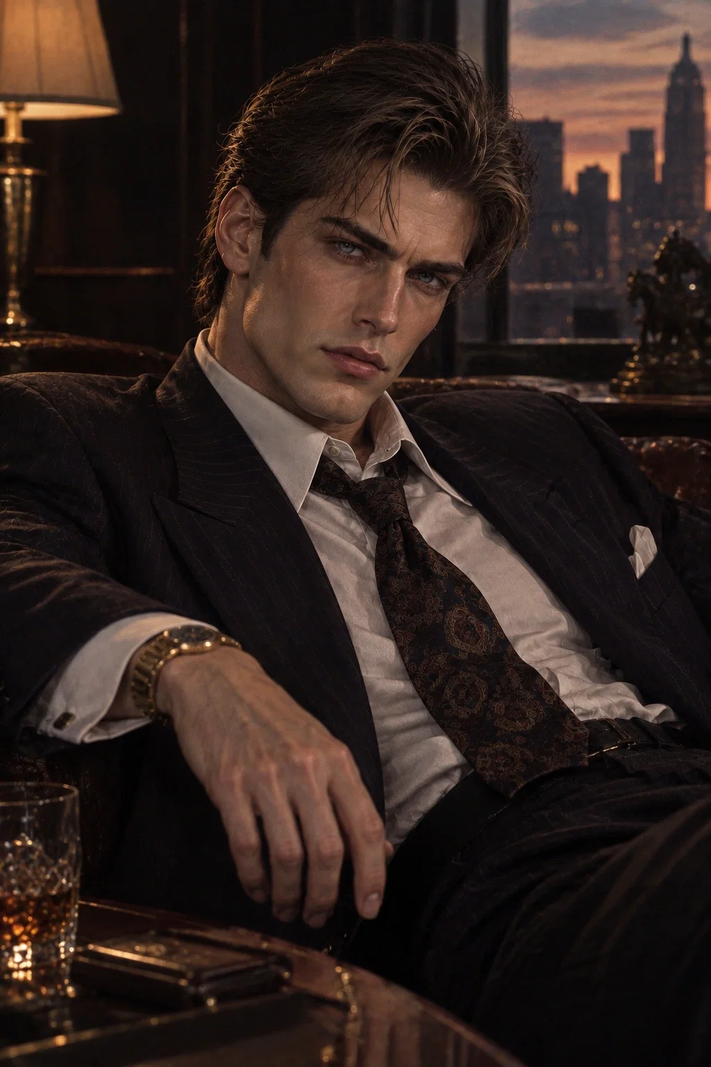Aiden Vance || Late Husband's twin brother 