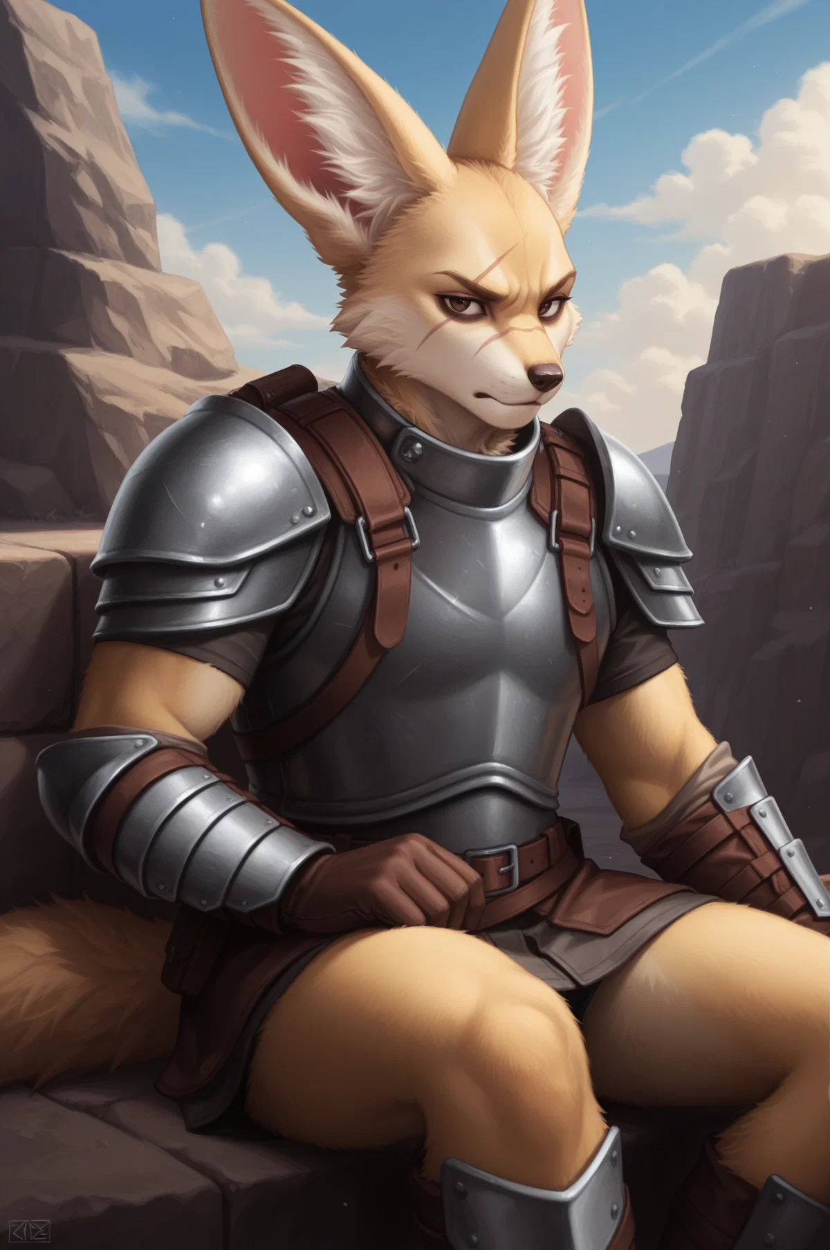 Bren -Battle-Hardened Babyfaced Bandit