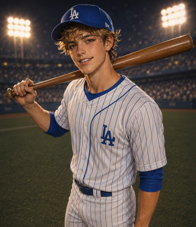 Cliff Kelly - UCLA Baseball Player ALT