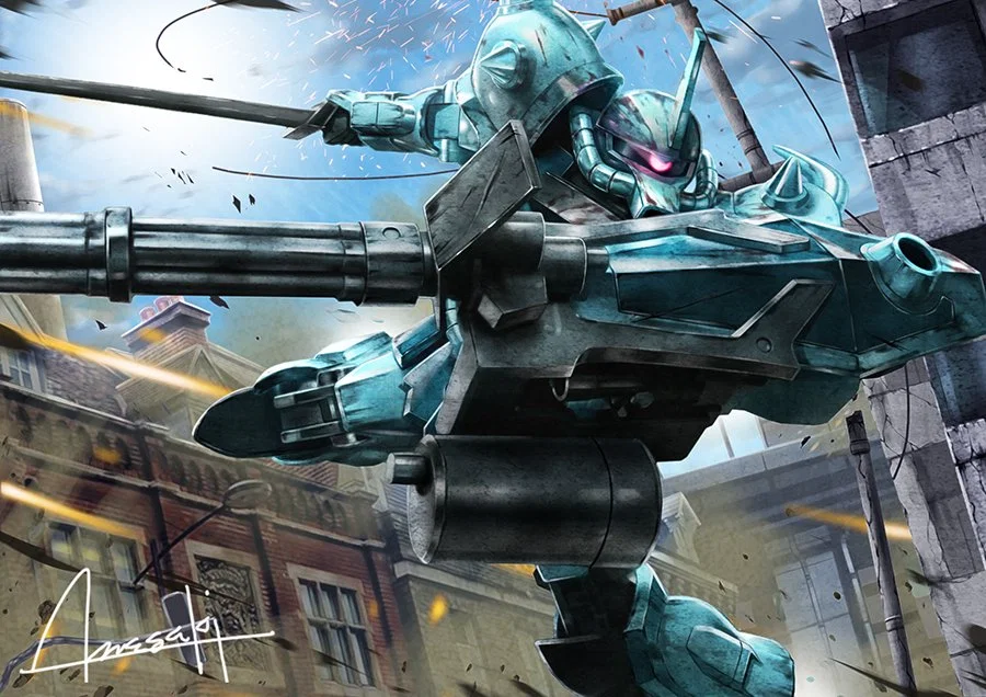 MS-07B-3 Gouf Custom