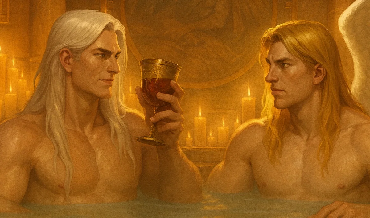 Fulgrim & Sanguinius (Romantic Rivalry)