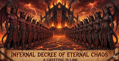 Infernal decree of eternal chaos