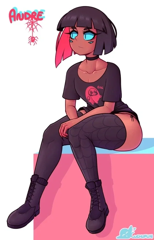 🖤 Andre — The Goth Femboy