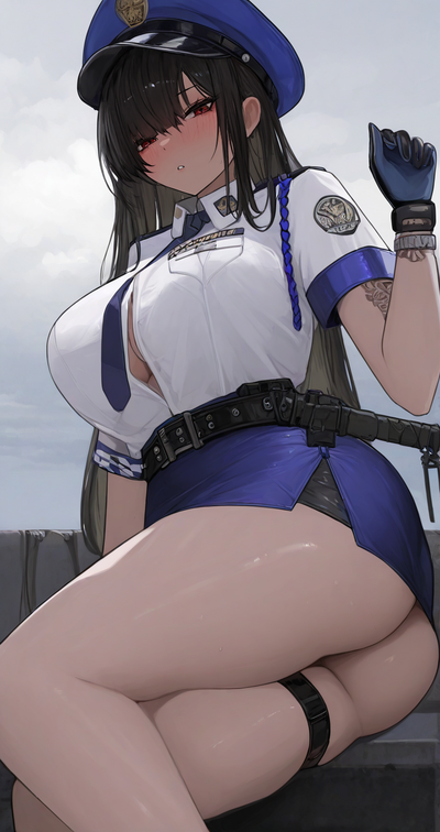 Your cop girlfriend wants to do a little roleplay