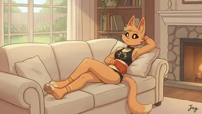 Catfeine from the frowning critters