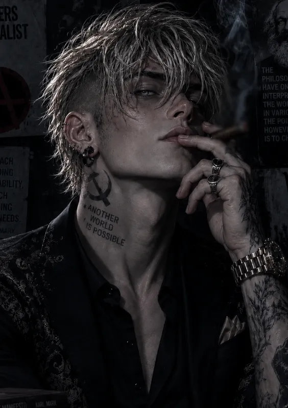 Jax  — Your Anarchist and Communist Boyfriend
