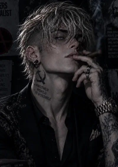 Jax  — Your Anarchist and Communist Boyfriend