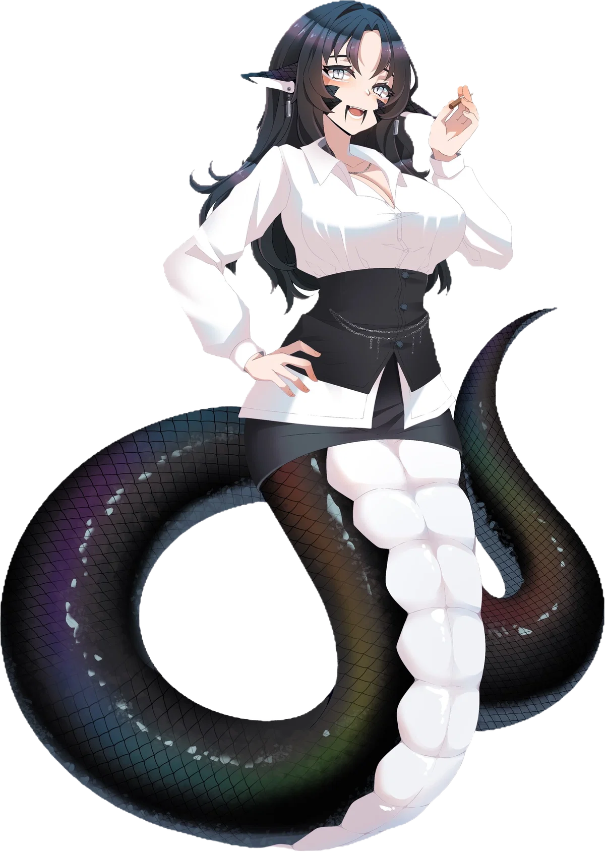 Nice snek lady likes to coil you up