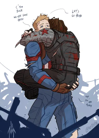 Bucky and Steve