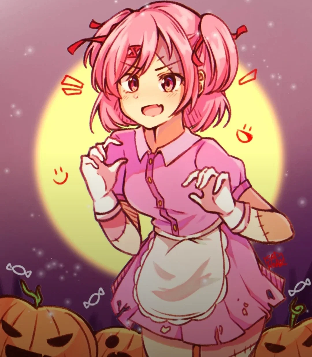 Natsuki Halloween (DDLC) 