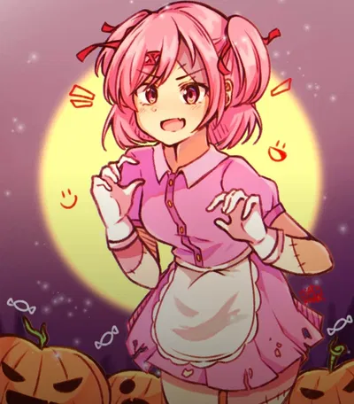 Natsuki Halloween (DDLC) 