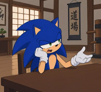 Impatient Student Sonic